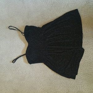 🔴Final Price! Black velvet flowy top